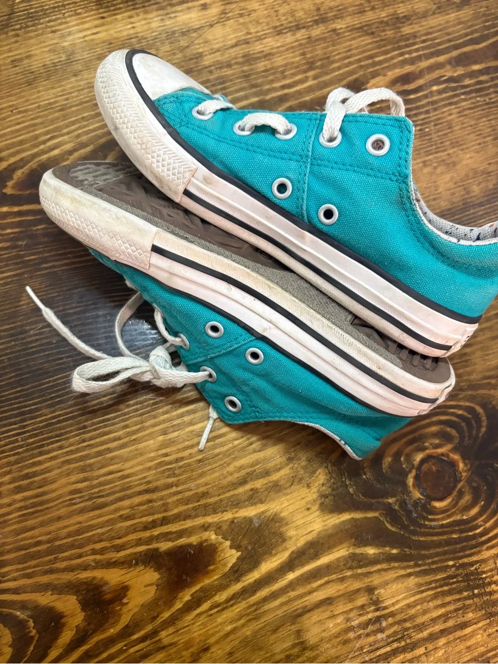 Converse‎ Turquoise Sneakers Size 13